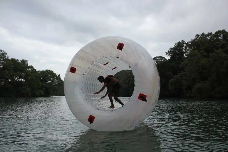 Zorbing in Dandeli